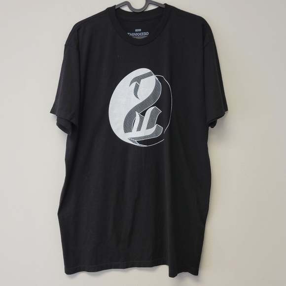 Think Geek Ying Yang Pi t-shirt Black L - Picture 5 of 5